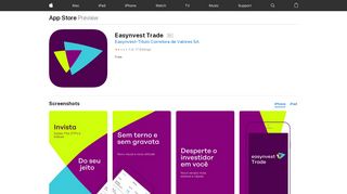 
                            2. Easynvest Trade on the App Store