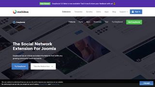 
                            9. EasySocial - Joomla Social Network Extension - StackIdeas