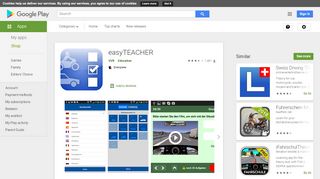 
                            9. easyTEACHER – Apps bei Google Play