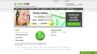 
                            1. EasyVoip | the cheapest international calls