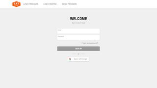 
                            1. EAT Club Member Login - Food Delivery Service Near You