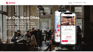 
                            3. EatClub - Last Minute Restaurant Deals Around Australia