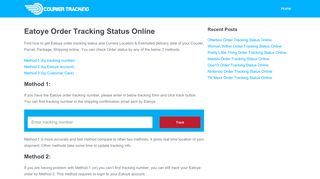 
                            5. Eatoye Order Tracking Status Online - Delivery Tracking