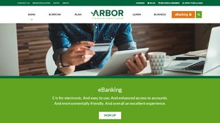 
                            2. eBanking - Arbor Financial Credit Union