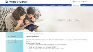 
                            3. EBanking Online Banking - Pacific City Bank