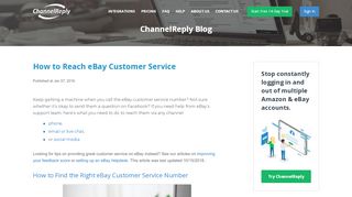 
                            6. eBay Customer Service: Reach a Human in Minutes