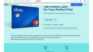 
                            1. eBay MasterCard