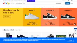 
                            4. eBay | Tecnologia, moda, fai da te: prodotti nuovi a prezzo fisso