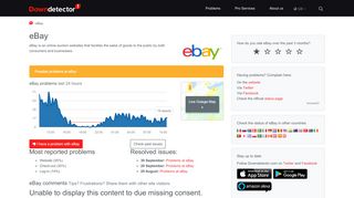 
                            8. eBay UK down? Current status and problems | Down Detector