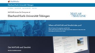 
                            7. Eberhard Karls Universität Tübingen - MATLAB Access for Everyone ...