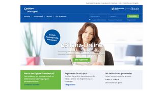 
                            5. eBilanz Online: Startseite