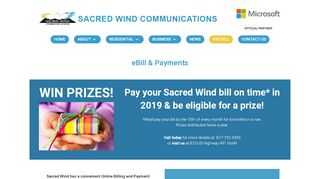 
                            8. eBill & Payments - Sacred Wind Communcations