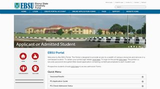 
                            9. Ebonyi State University Portal