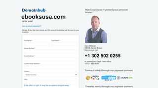 
                            3. ebooksusa.com Domain is for sale at Domain Hub …