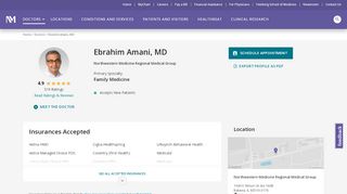 
                            8. Ebrahim Amani, MD | Northwestern Medicine