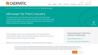 
                            3. eBrowser for Plant Industry - CADMATIC