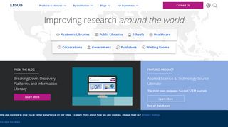 
                            4. EBSCO Information Services