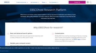 
                            2. EBSCOhost Research Platform | EBSCO