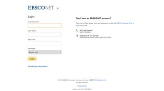 
                            6. EBSCONET - Login