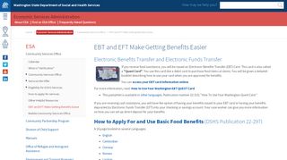 
                            10. EBT and EFT Make Getting Benefits Easier | DSHS