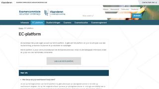 
                            2. EC-platform - Examencommissie secundair onderwijs