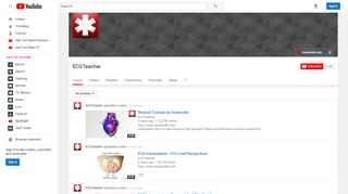 
                            3. ECGTeacher - YouTube