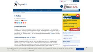 
                            9. Echobot Removal Report - enigmasoftware.com