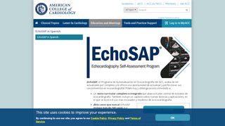 
                            2. EchoSAP in Spanish - American College of Cardiology