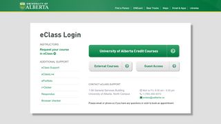
                            4. eClass Portal - eClass - University of Alberta