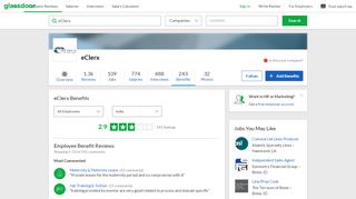 
                            2. eClerx Employee Benefits and Perks | Glassdoor