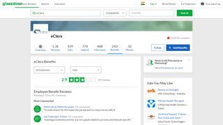 
                            5. eClerx Employee Benefits and Perks | Glassdoor.co.in