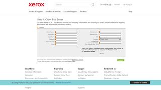 
                            8. Eco Box Submission Form - Xerox Canada