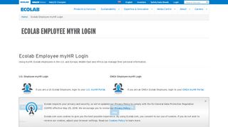 
                            10. Ecolab Employee myHR Login | Ecolab - en …