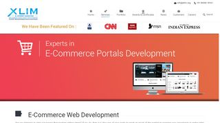 
                            8. ECommerce website design & Portal development company