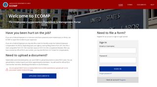 
                            7. ECOMP - U.S. Department of Labor