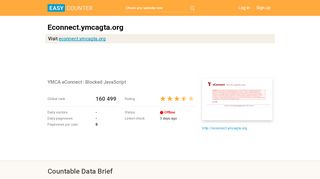 
                            1. Econnect.ymcagta.org: YMCA eConnect : Blocked JavaScript