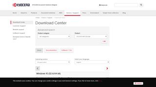 
                            9. ECOSYS M5526cdw Driver Download Center | Service / Support ...