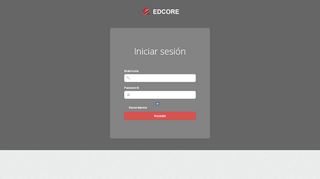 
                            3. edcore - Academia | Login