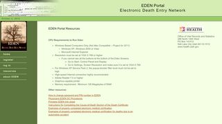 
                            2. EDEN Portal Resources