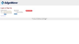 
                            1. EdgeWave - Login
