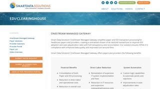 
                            4. EDI/Clearinghouse | Smart Data Solutions