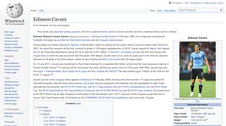 
                            6. Edinson Cavani - Wikipedia