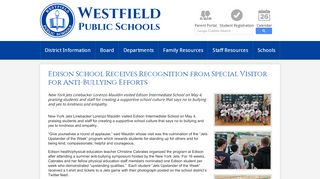 
                            6. Edison School Receives Recognition from Special Visitor for ...