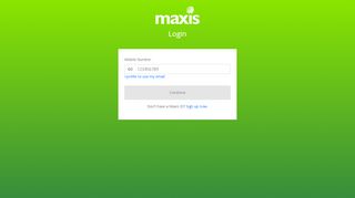 
                            6. Edit Account Info | Maxis