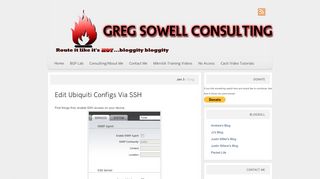 
                            9. Edit Ubiquiti Configs Via SSH | Greg Sowell …