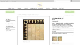 
                            4. Edith 6 Chiseled - Mosaic House