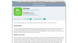 
                            6. Edivate | Product Reviews | EdSurge