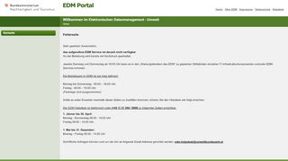 
                            1. EDM Portal - Formulargenerator Abfallinformation gemäß DVO 2008
