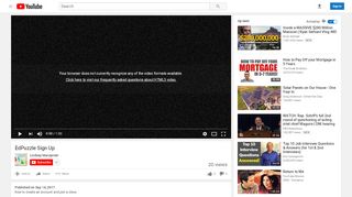 
                            5. EdPuzzle Sign Up - YouTube