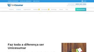 
                            2. Educação Presencial e a Distância | UniCesumar